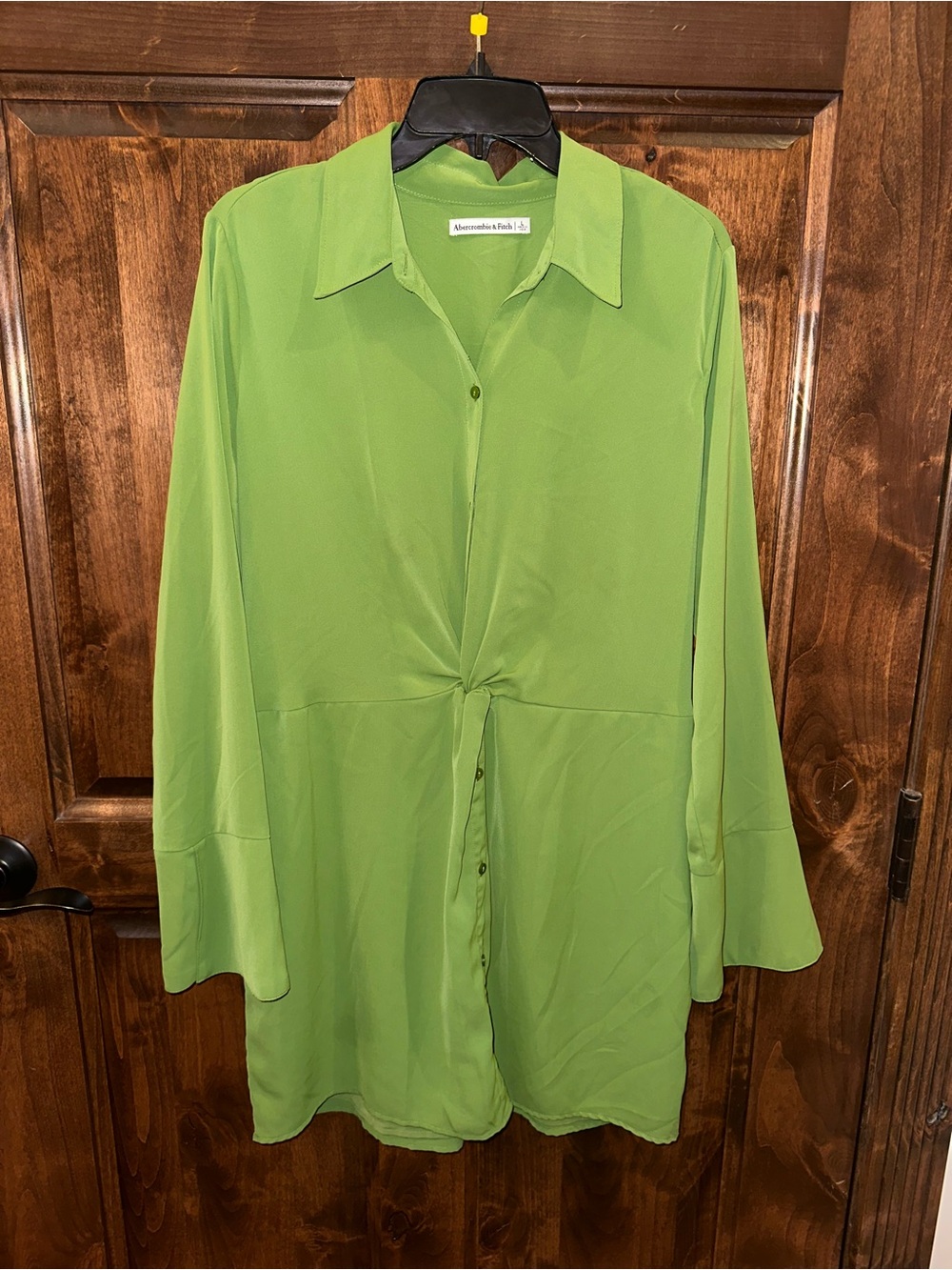 Abercrombie & Fitch Lime Green Mini Dress